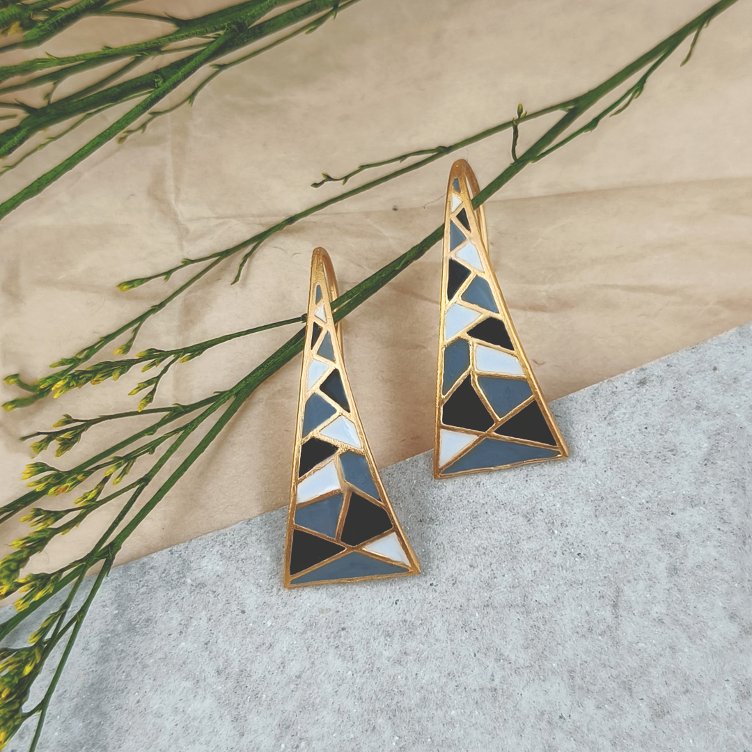 Adara Earrings - Black