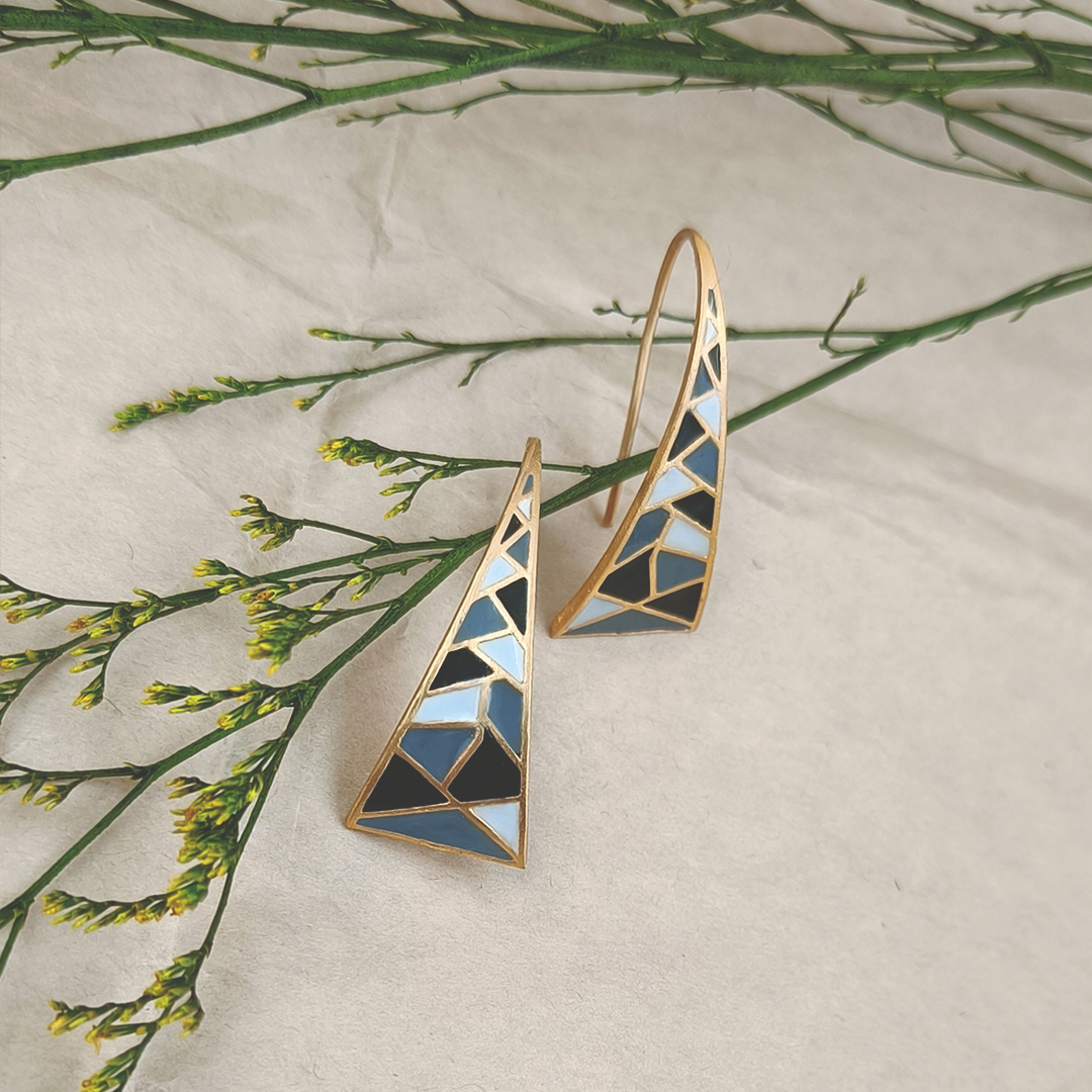 Adara Earrings - Black