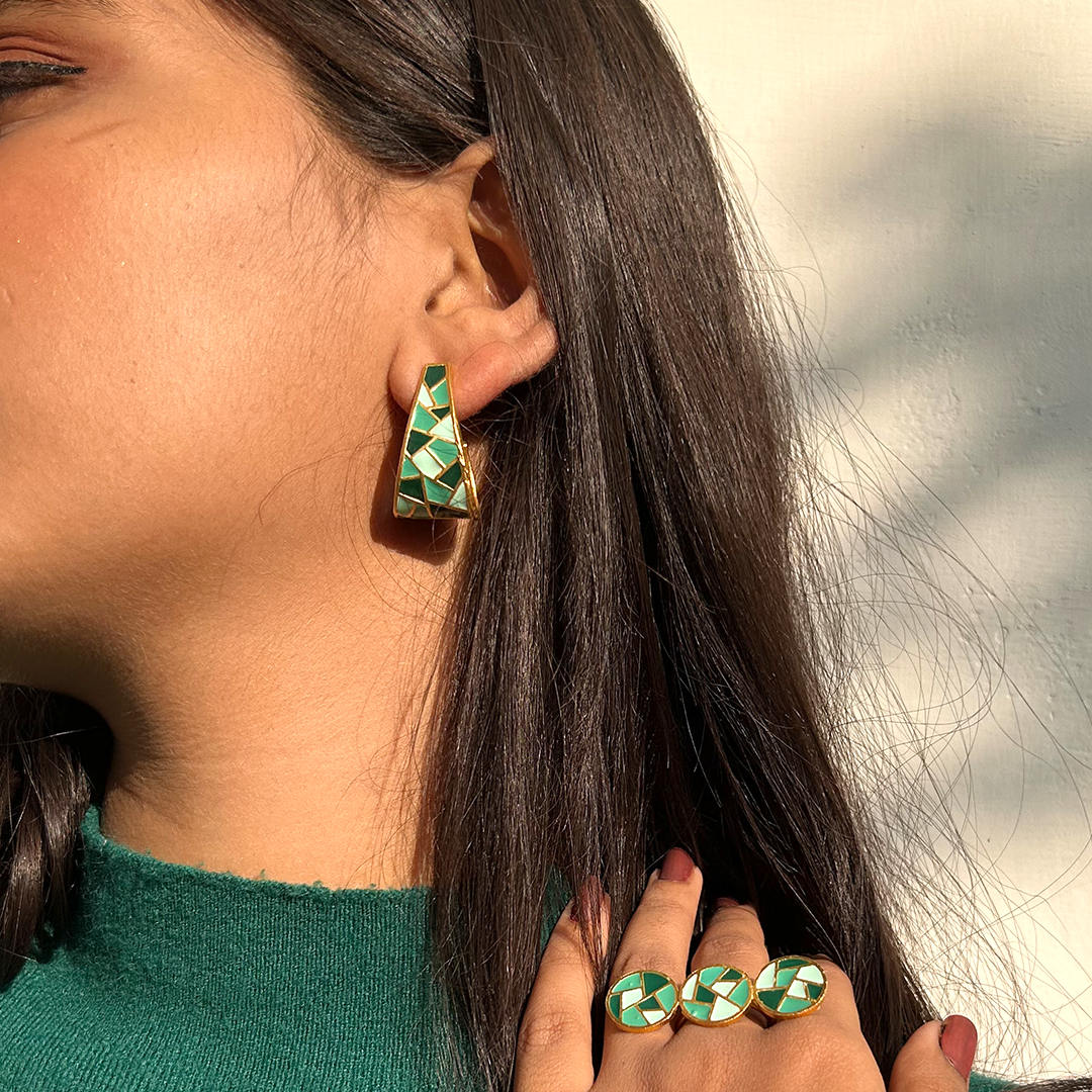 Astoria Hoops Green