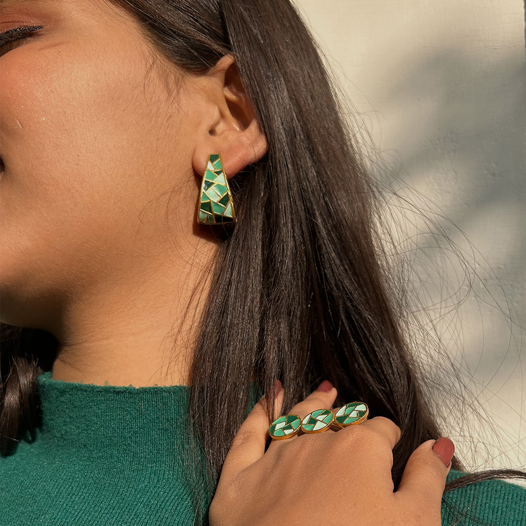 Astoria Hoops Green