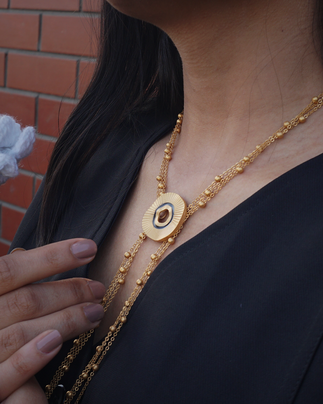 Circle Rayz Neckpiece