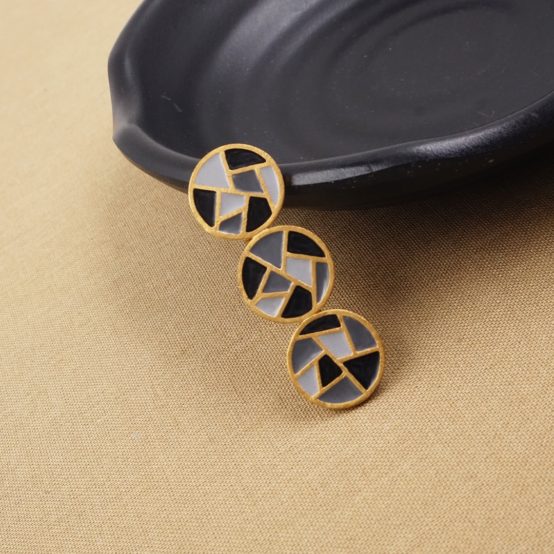 Creo Mosaic Ring - Black