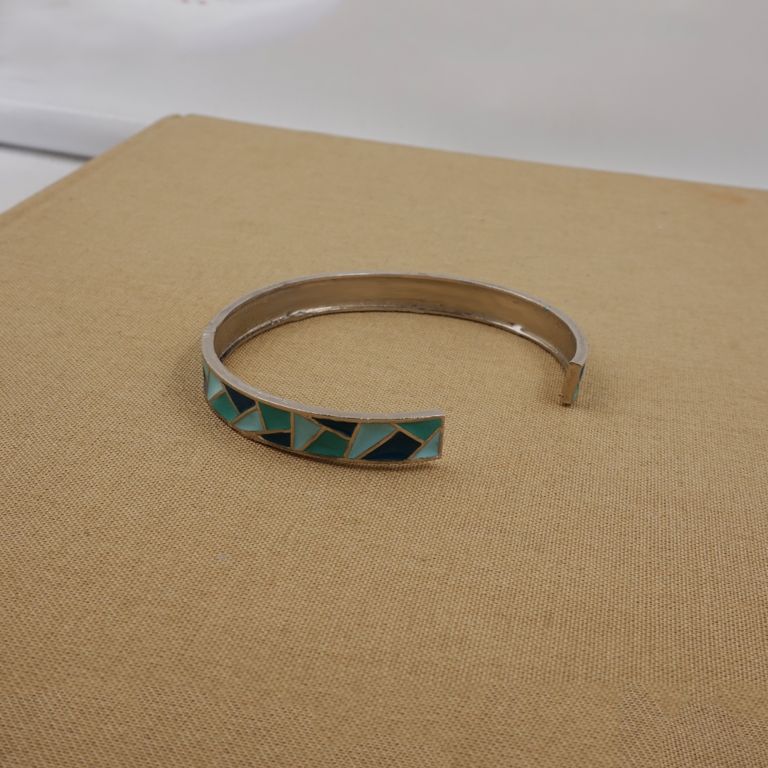 Mosaic Cuffs - Blue