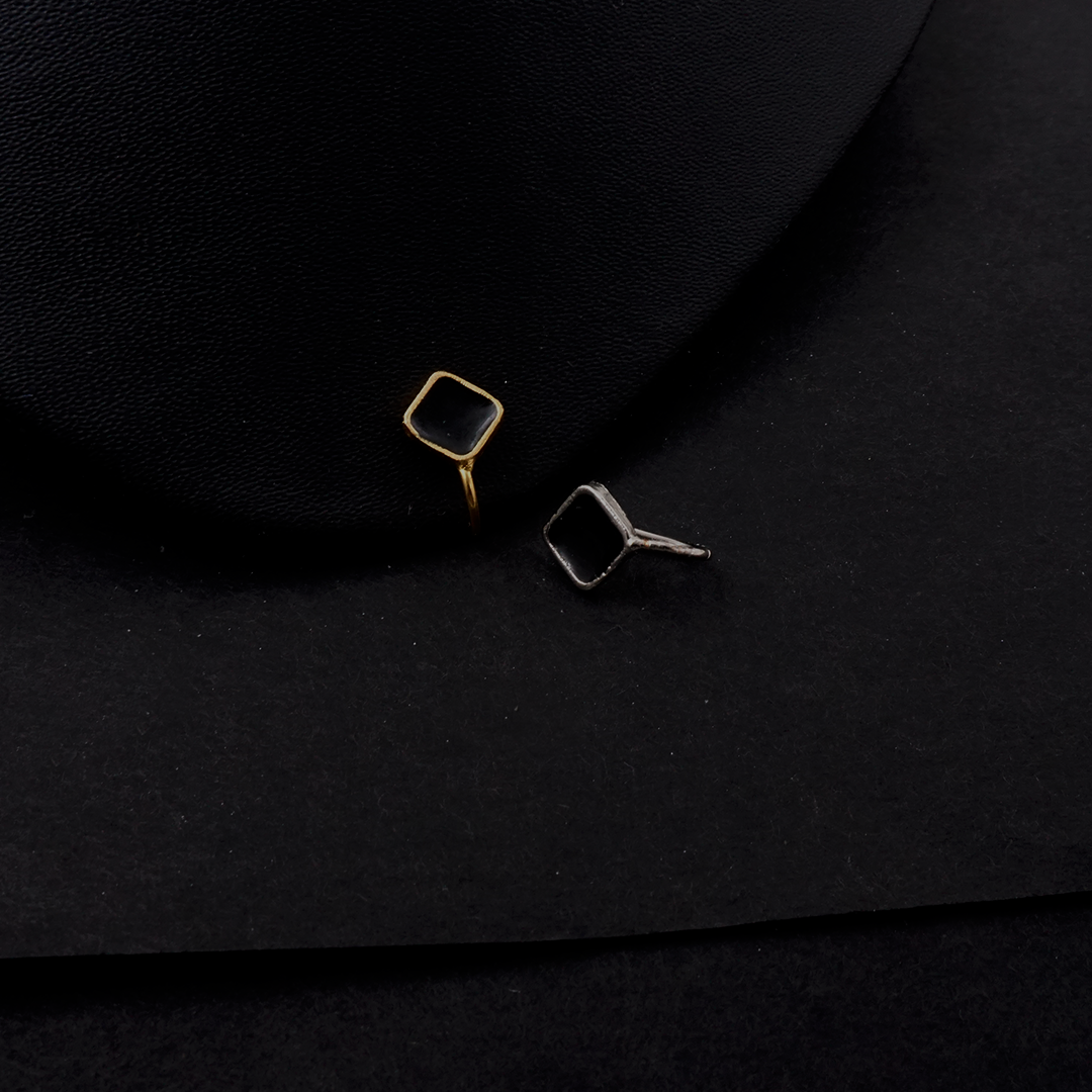 Rhombus Enamel Nosepin