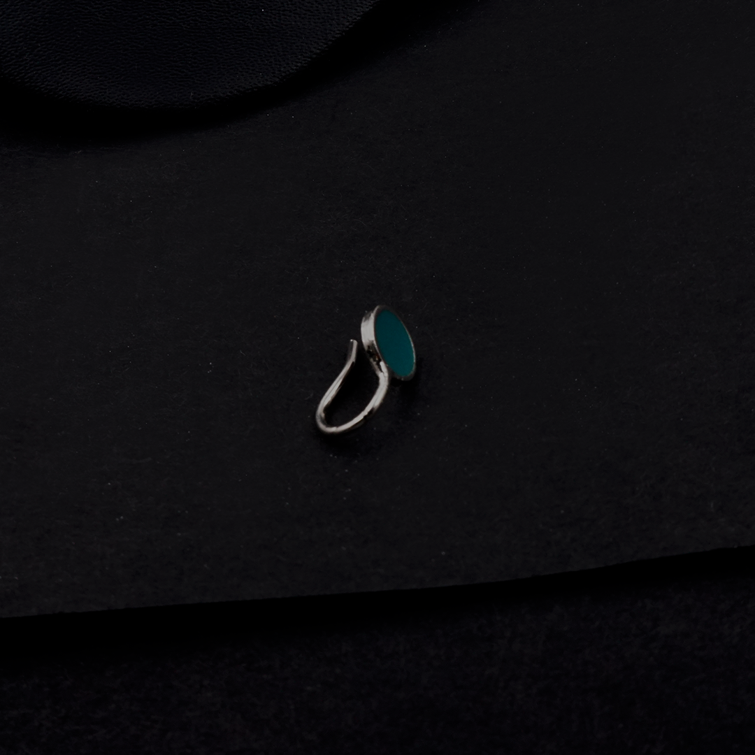 Round Enamel Nosepin