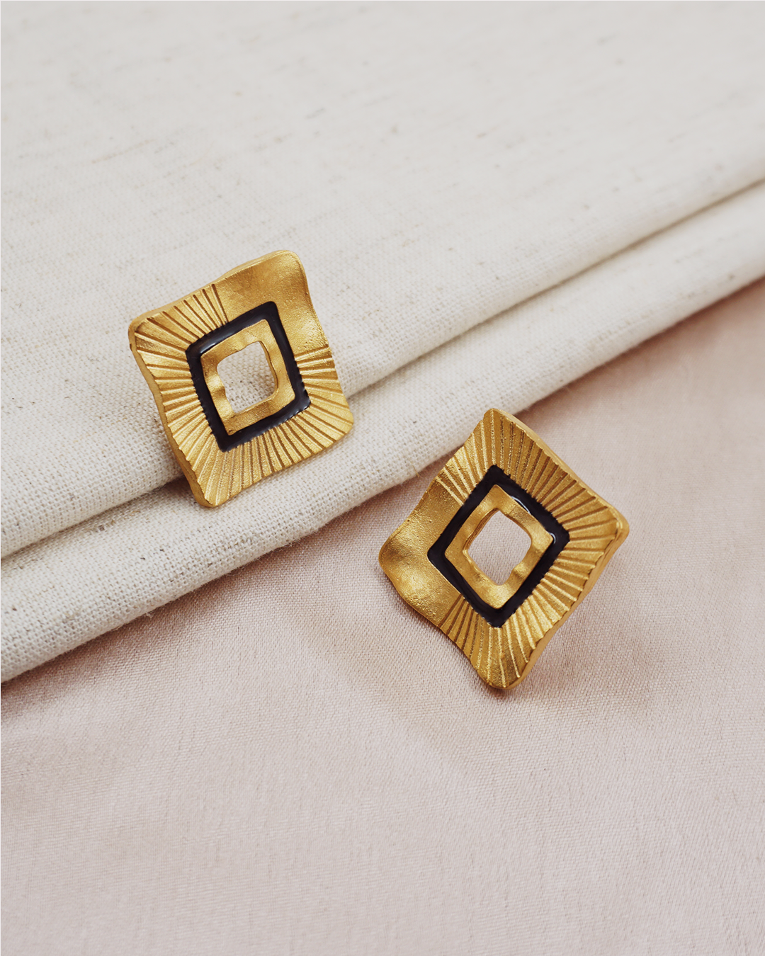 Square Rayz Studs