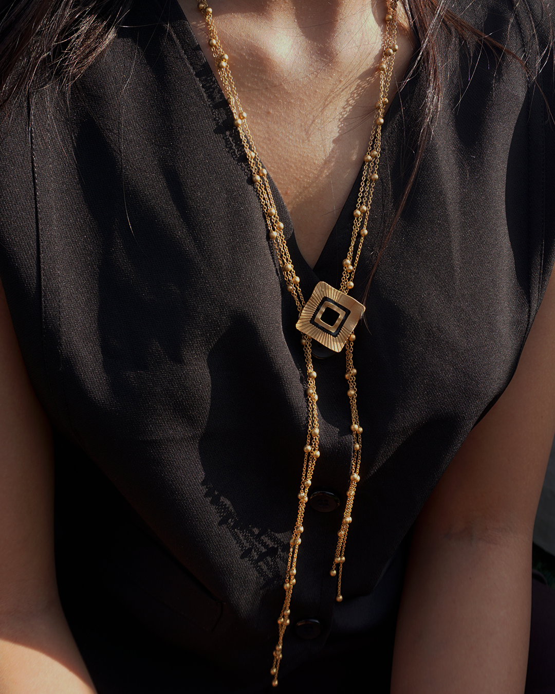 Square Rayz Neckpiece