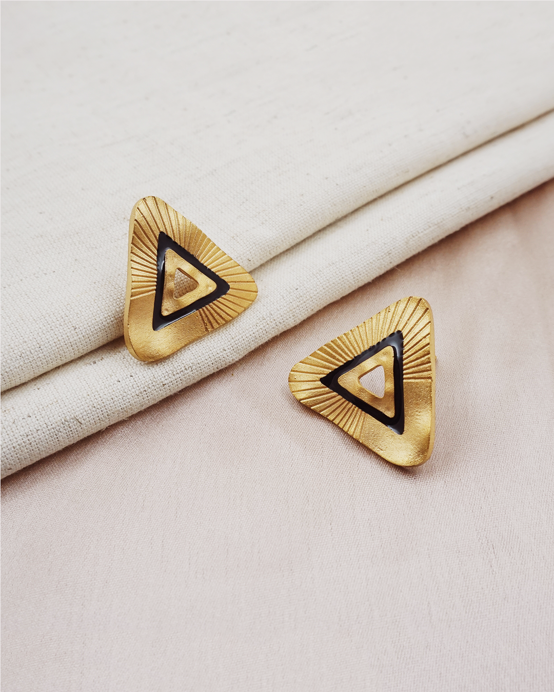 Triangle Rayz Studs