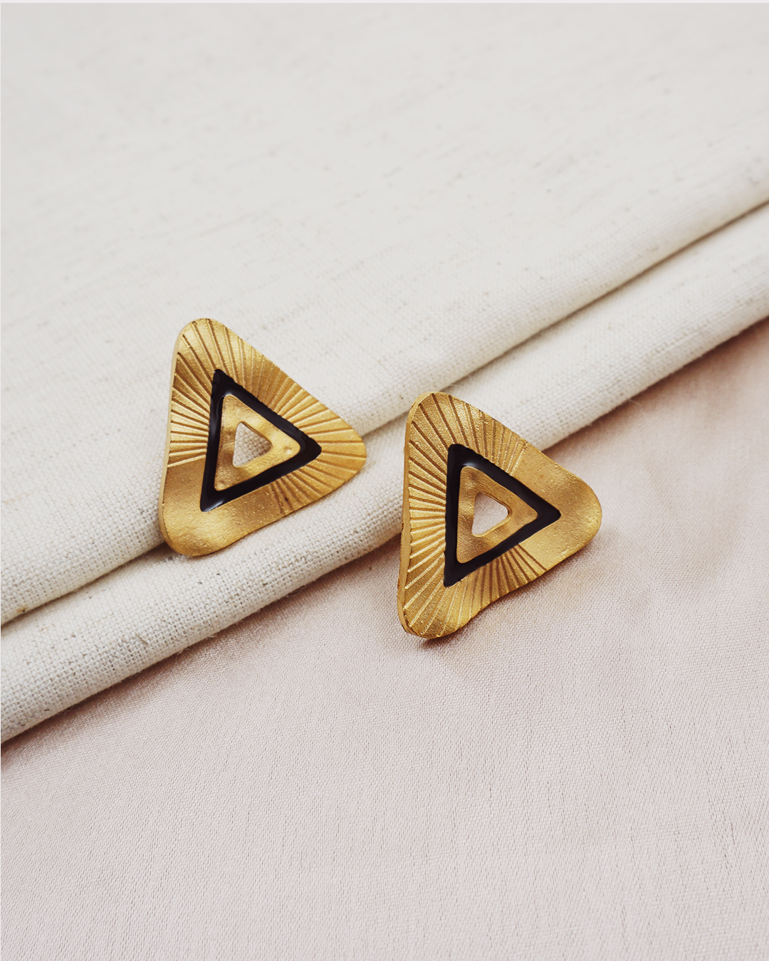 Triangle Rayz Studs