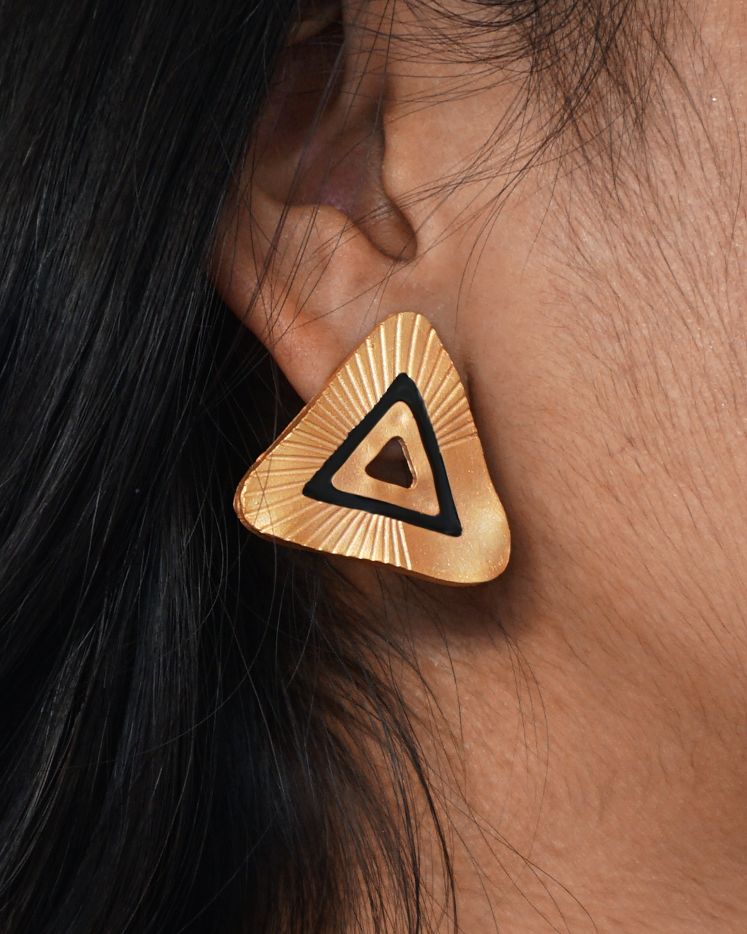 Triangle Rayz Studs
