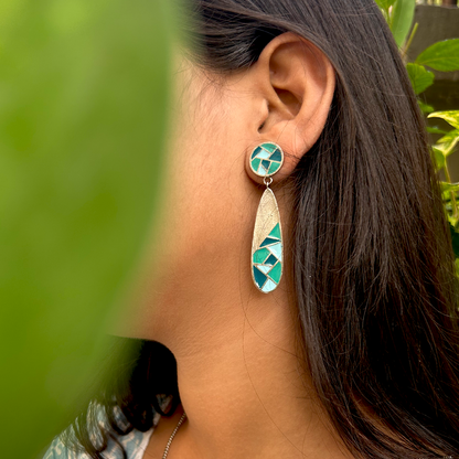 Diana Earrings Blue