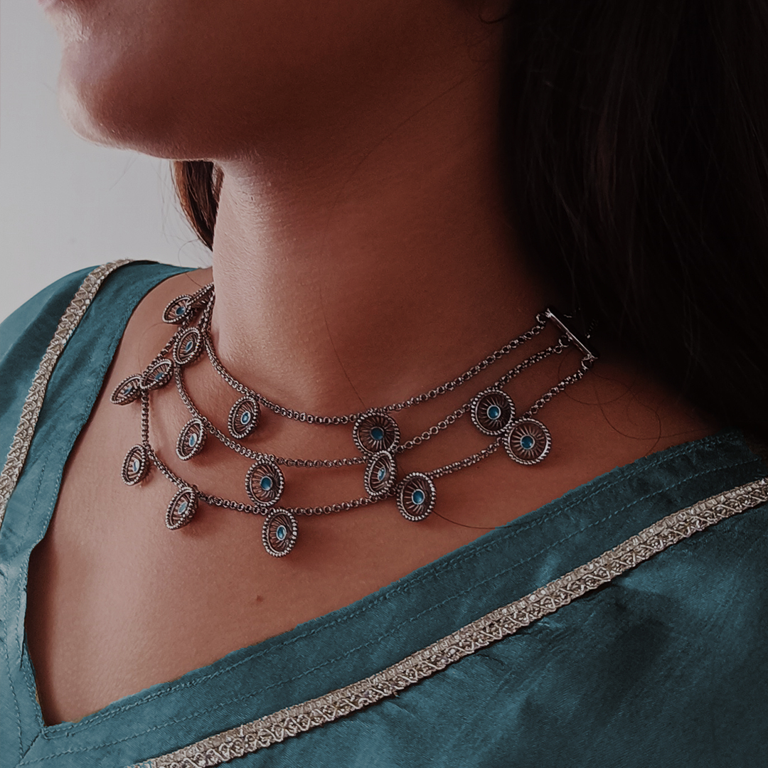 Ramzat Layered Choker