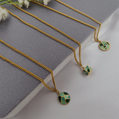 Sera Neckpiece Green