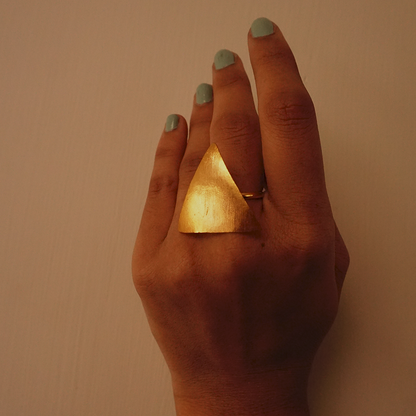 Triangle Aikya Ring